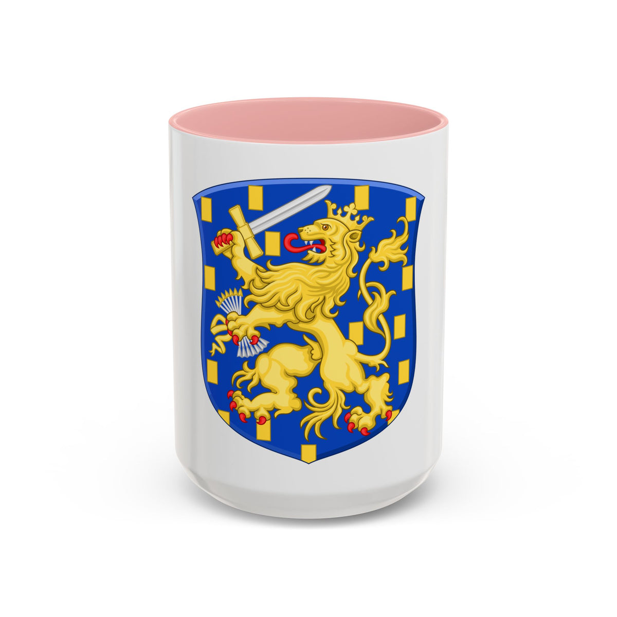 Royal Arms of the Netherlands - Accent Coffee Mug