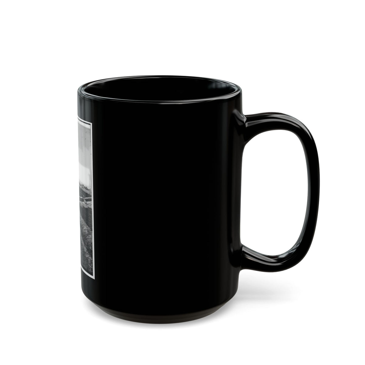 Untitled 004(2) (U.S. Civil War) Black Coffee Mug