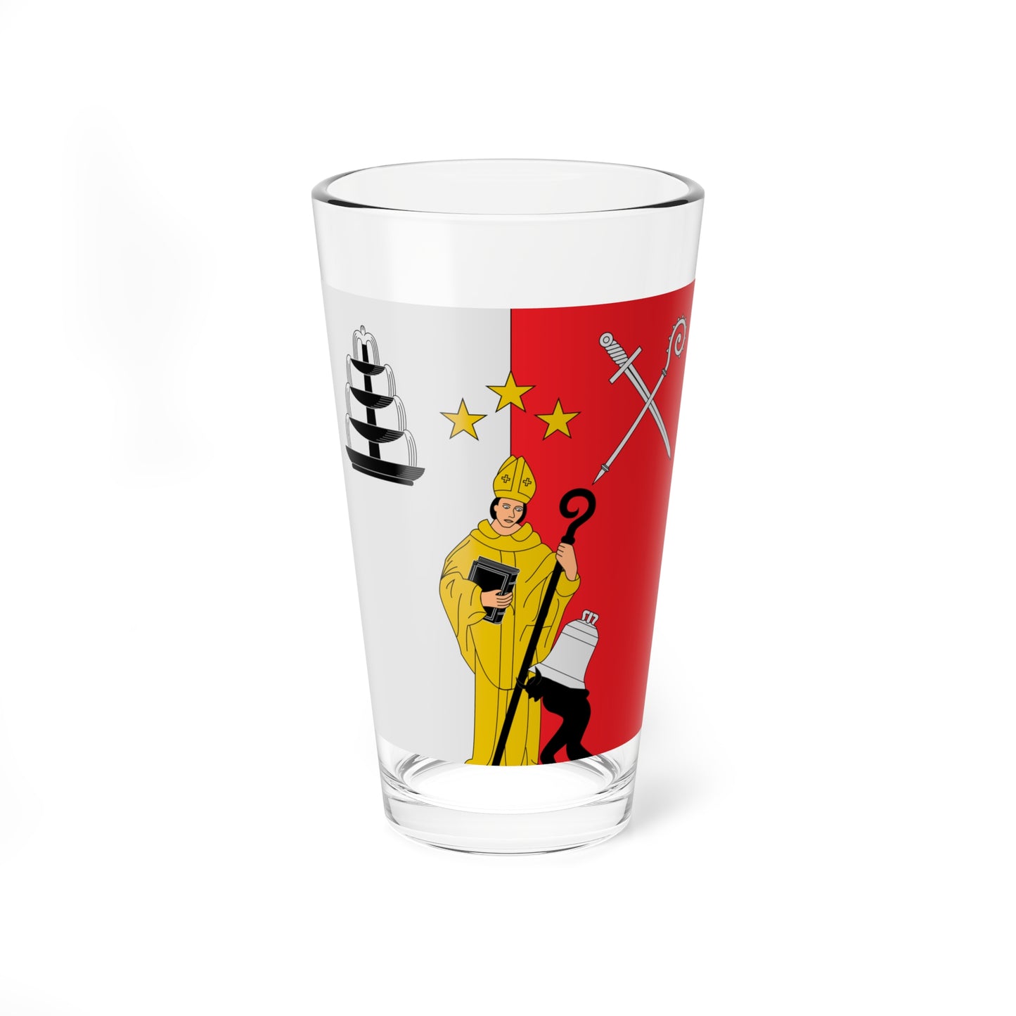 Flag of Norbert Brunner (Switzerland) Pint Glass 16oz