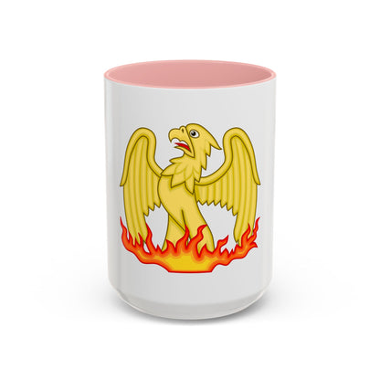Phoenix Badge of Elizabeth I - Accent Coffee Mug