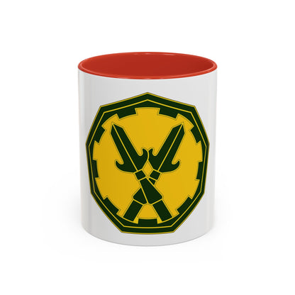 290 Military Police Brigade 3 (U.S. Army) Accent Coffee Mug