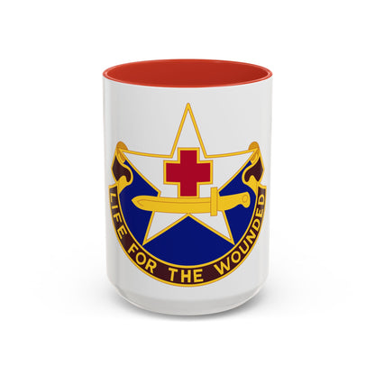 111 Medical Battalion (U.S. Army) Accent Coffee Mug