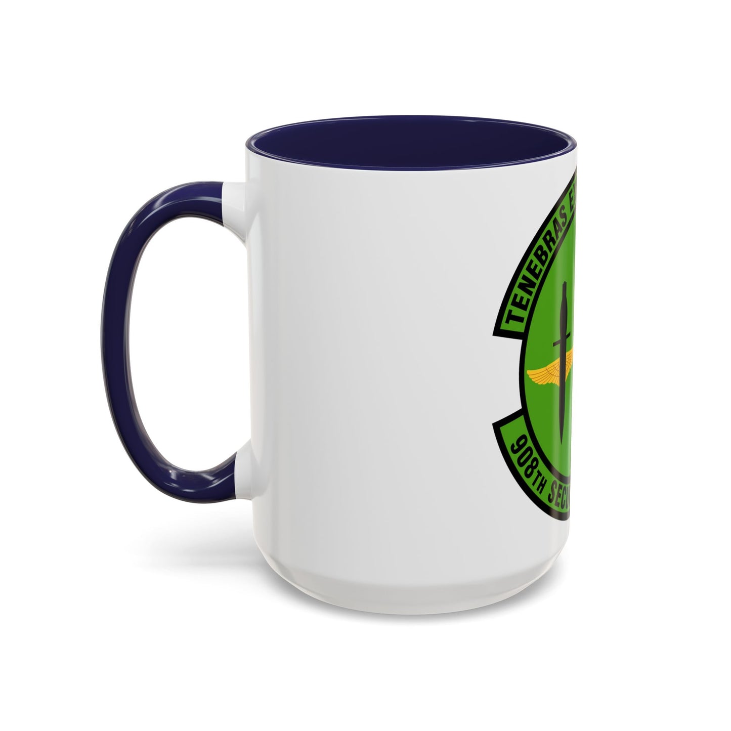 908th Security Forces Squadron (U.S. Air Force) Accent Coffee Mug