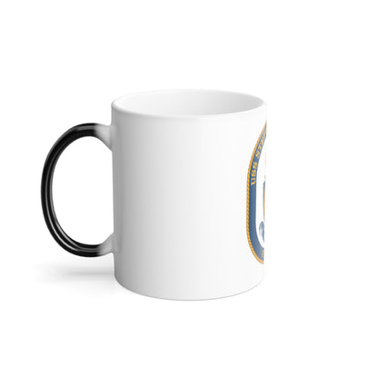 USS Stephen W Groves (U.S. Navy) Color Changing Mug 11oz