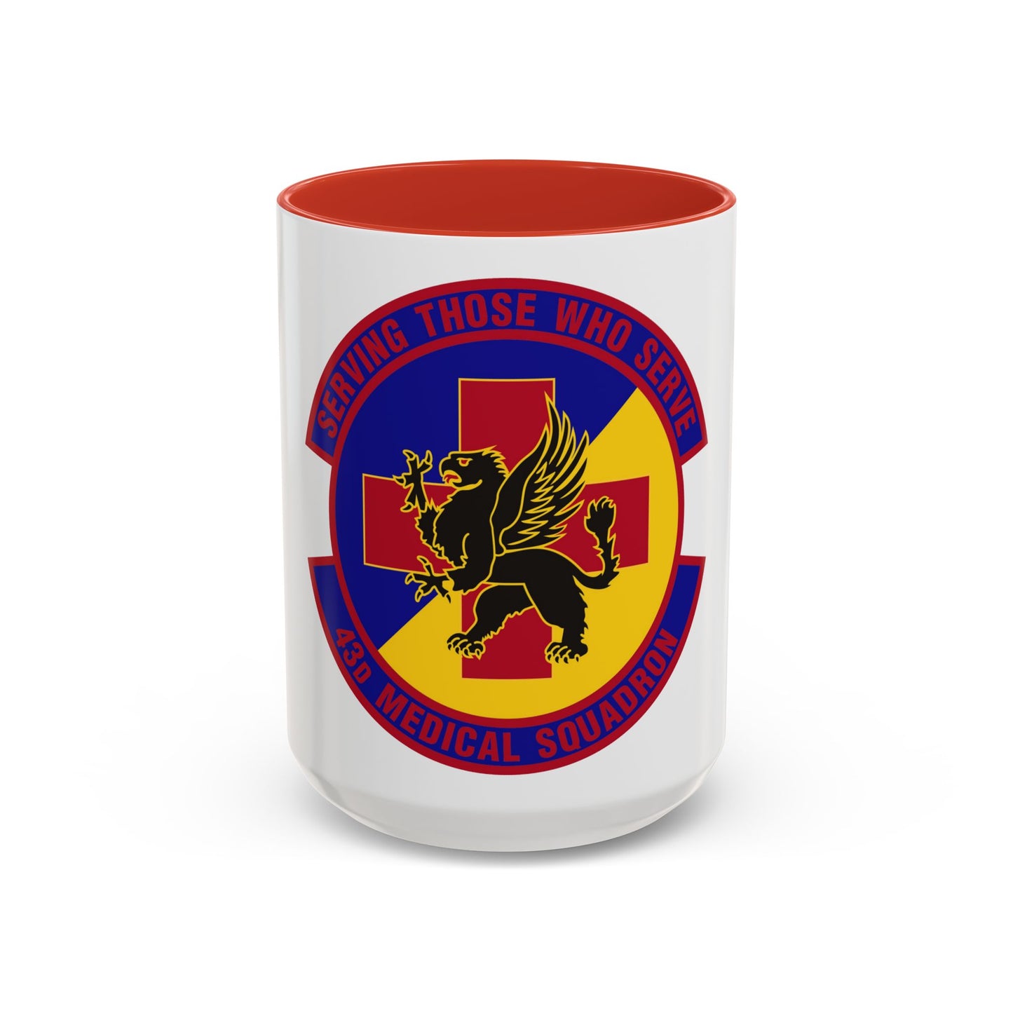 43d Medical Squadron (U.S. Air Force) Accent Coffee Mug