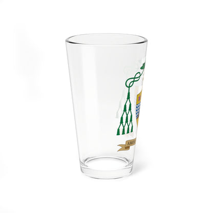 Escudo de Dagoberto Campos Salas (Spain) (Coat of Arms) Pint Glass 16oz