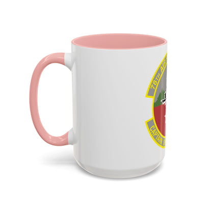 78th Air Refueling Squadron (U.S. Air Force) Accent Coffee Mug
