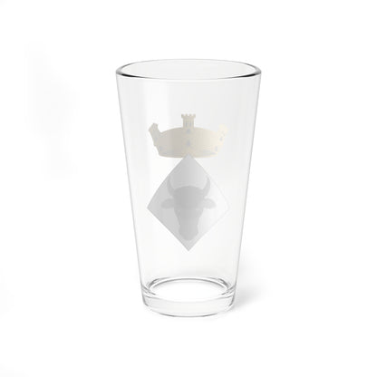 Escudo de Vilanova dEscornalbou (Spain) (Coat of Arms) Pint Glass 16oz