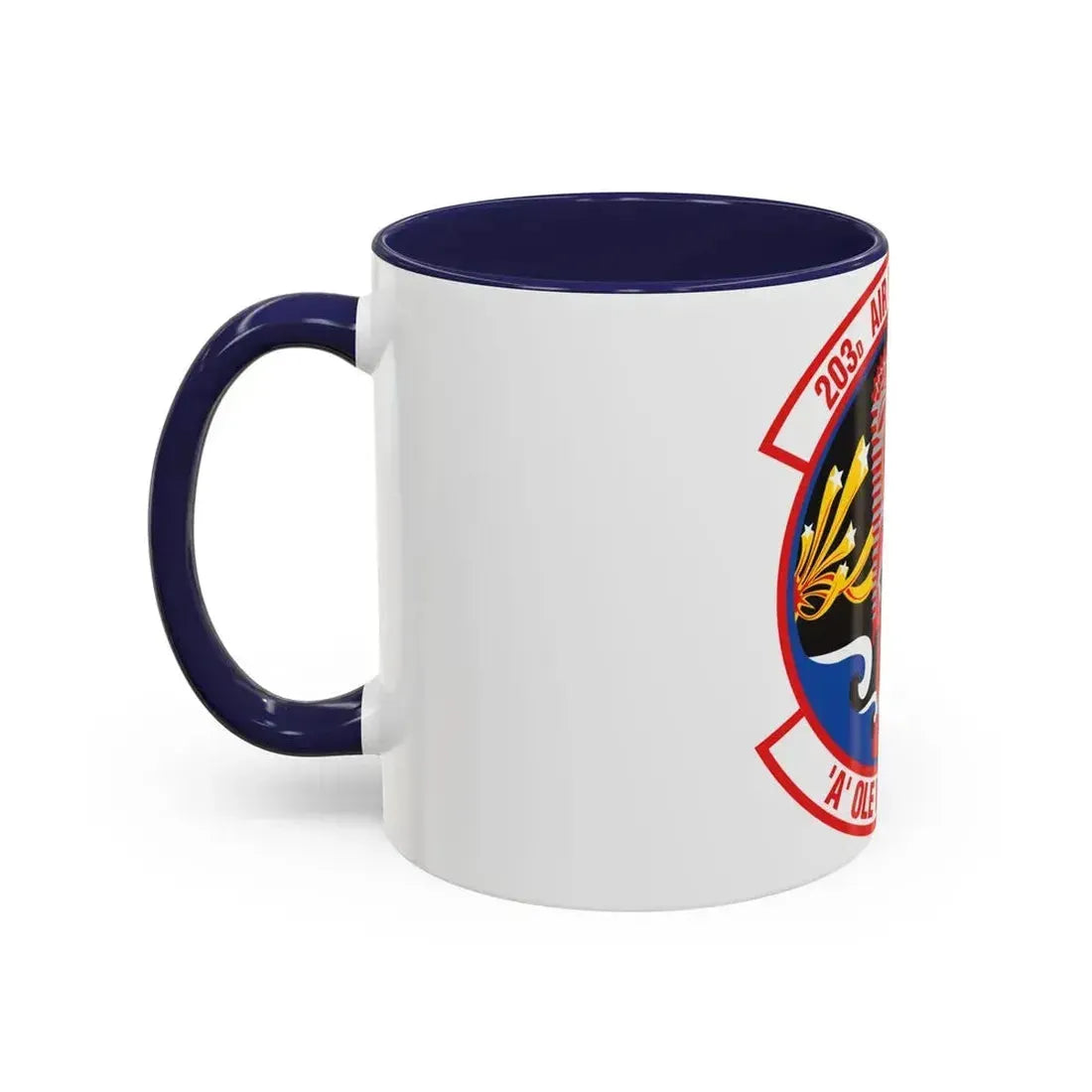 203 Air Refueling Squadron (U.S. Air Force) Accent Coffee Mug - Go Mug Yourself