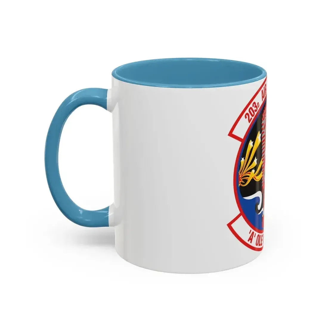 203 Air Refueling Squadron (U.S. Air Force) Accent Coffee Mug - Go Mug Yourself