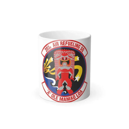 203 Air Refueling Squadron (U.S. Air Force) Color Changing Coffee Mug 11oz - Go Mug Yourself