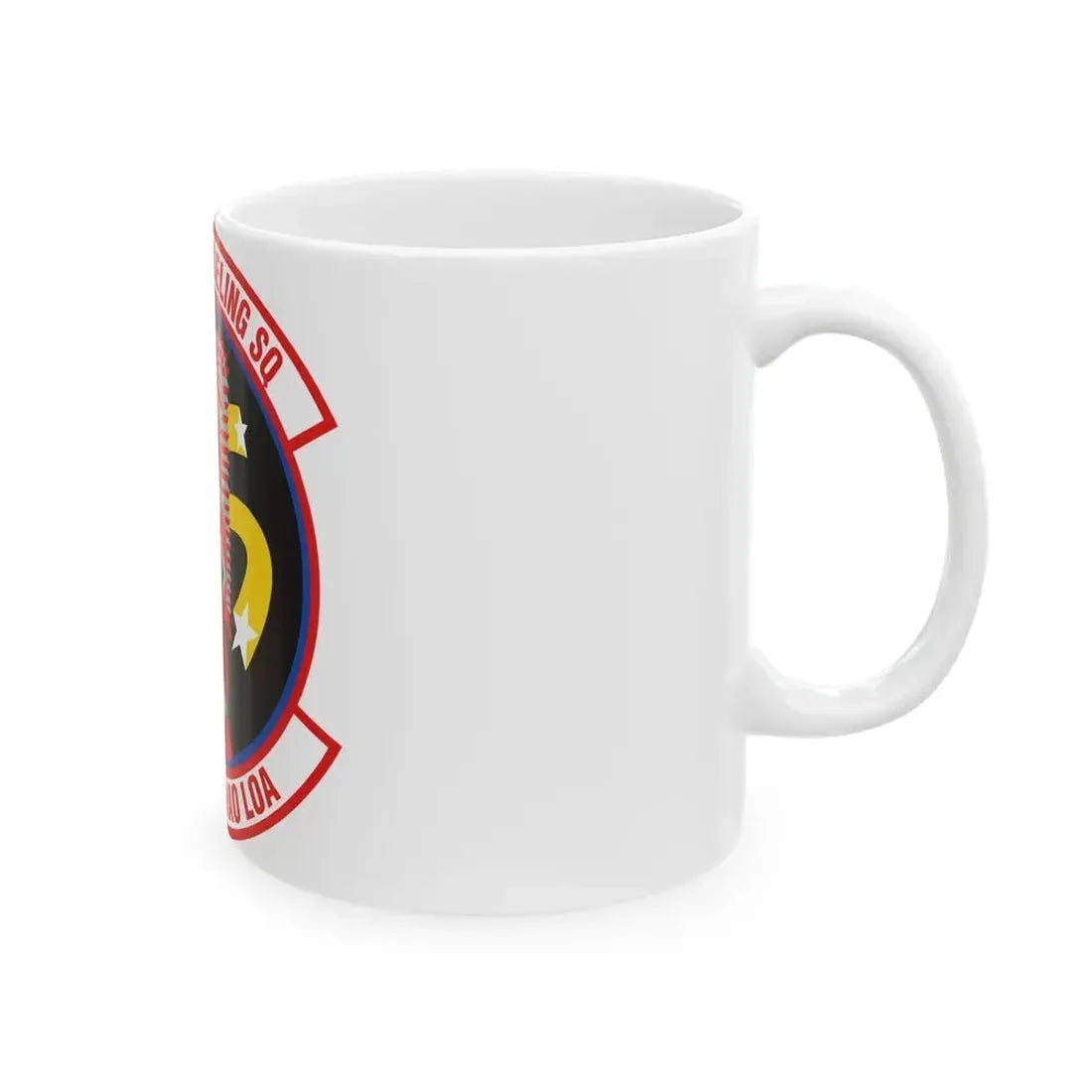 203 Air Refueling Squadron (U.S. Air Force) White Coffee Mug - Go Mug Yourself