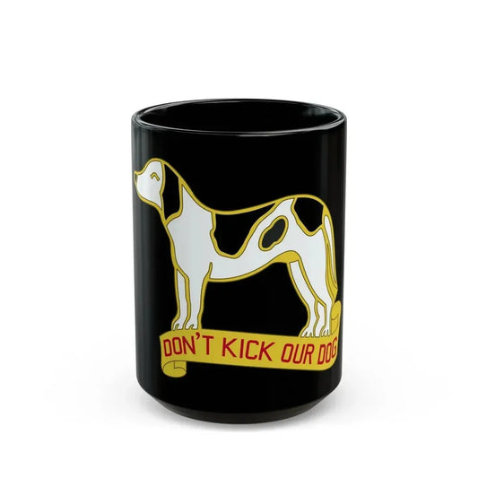 203 Engineer Battalion (U.S. Army) Black Coffee Mug 15oz - Go Mug Yourself