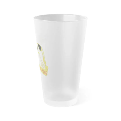 203 Engineer Battalion (U.S. Army) Frosted Pint Glass 16oz - Go Mug Yourself