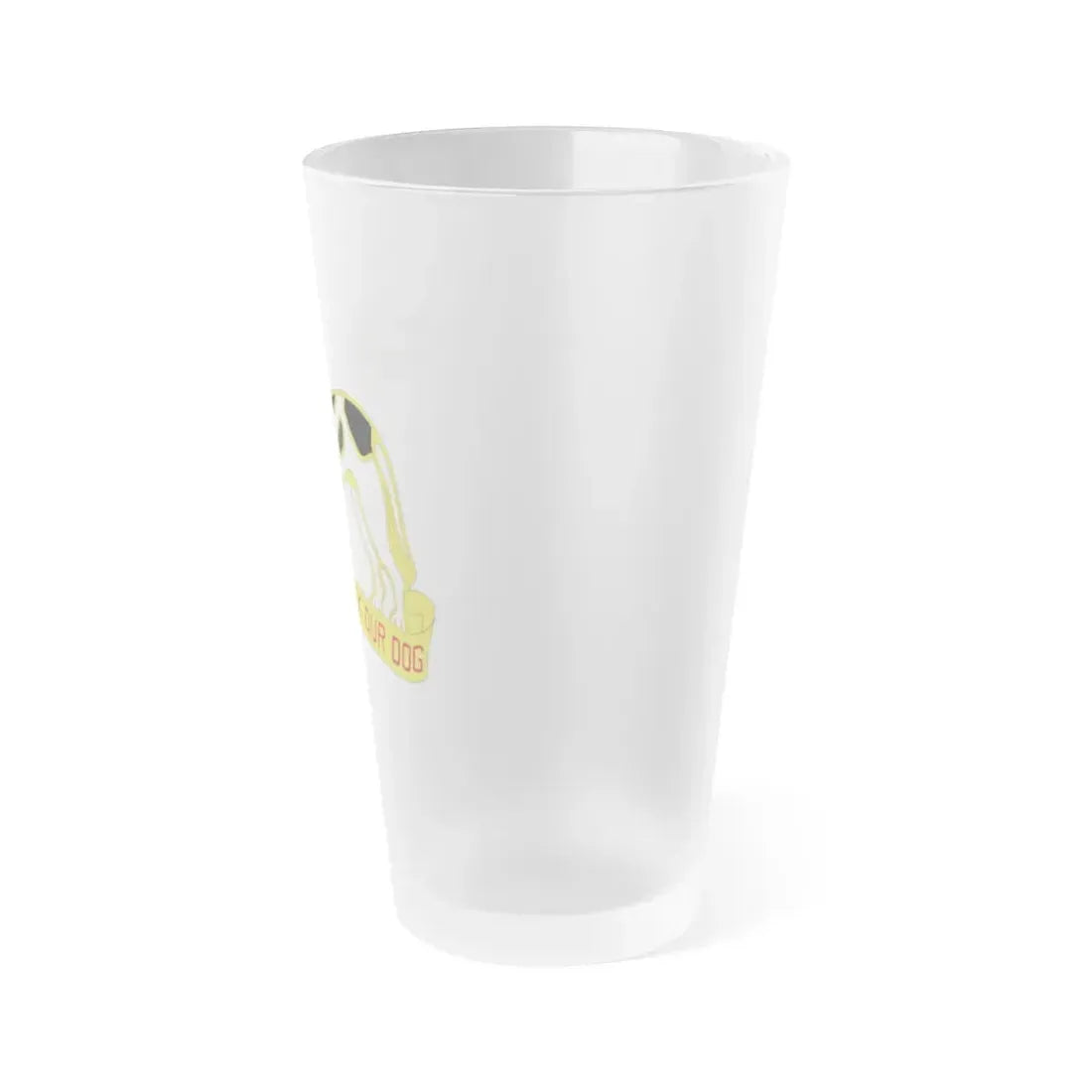 203 Engineer Battalion (U.S. Army) Frosted Pint Glass 16oz - Go Mug Yourself