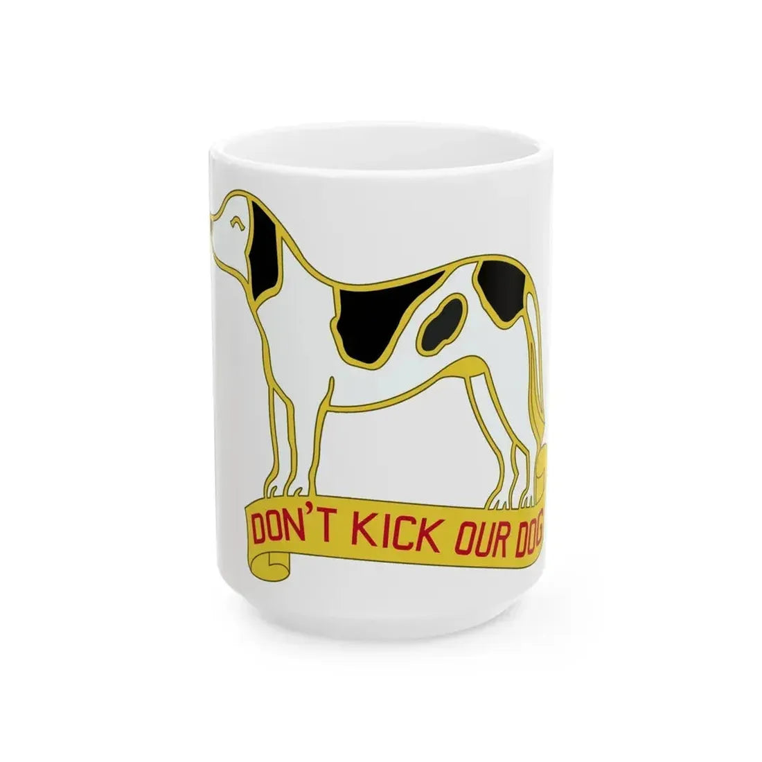 203 Engineer Battalion (U.S. Army) White Coffee Mug 15oz - Go Mug Yourself