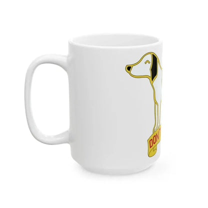 203 Engineer Battalion (U.S. Army) White Coffee Mug - Go Mug Yourself