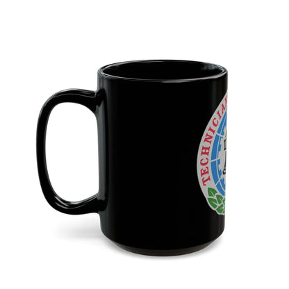 203 Military Intelligence Battalion (U.S. Army) Black Coffee Mug-Go Mug Yourself