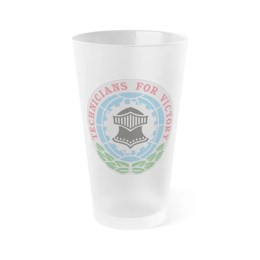 203 Military Intelligence Battalion (U.S. Army) Frosted Pint Glass 16oz-Go Mug Yourself