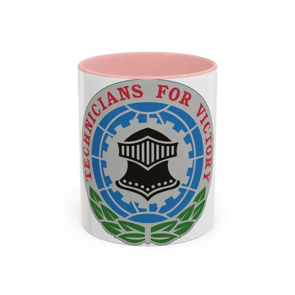 203 Military Intelligence Battalion (U.S. Army) Accent Coffee Mug 11oz Pink - Go Mug Yourself