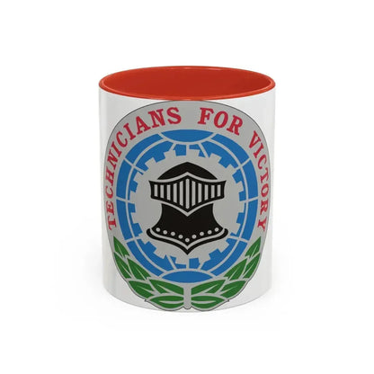 203 Military Intelligence Battalion (U.S. Army) Accent Coffee Mug 11oz Red - Go Mug Yourself