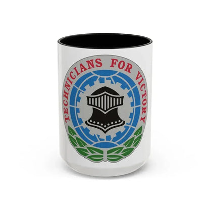 203 Military Intelligence Battalion (U.S. Army) Accent Coffee Mug 15oz Black - Go Mug Yourself