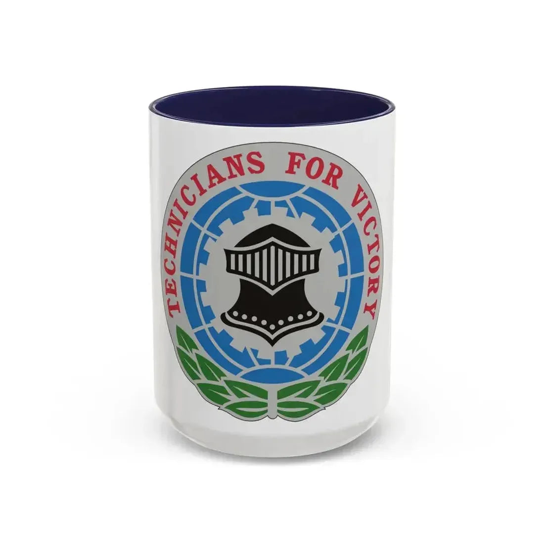 203 Military Intelligence Battalion (U.S. Army) Accent Coffee Mug 15oz Navy - Go Mug Yourself