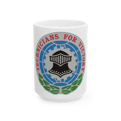 203 Military Intelligence Battalion (U.S. Army) White Coffee Mug 15oz - Go Mug Yourself