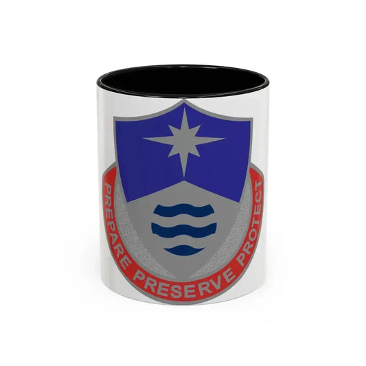203 Personnel Services Battalion (U.S. Army) Accent Coffee Mug 11oz Black - Go Mug Yourself