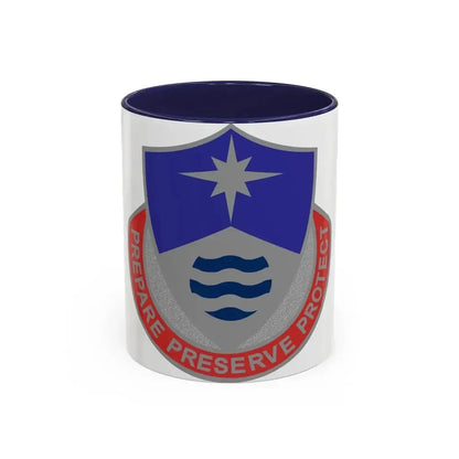 203 Personnel Services Battalion (U.S. Army) Accent Coffee Mug 11oz Navy - Go Mug Yourself
