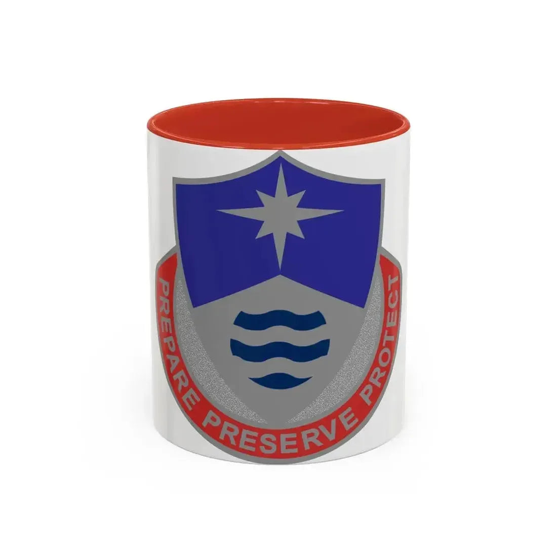 203 Personnel Services Battalion (U.S. Army) Accent Coffee Mug 11oz Red - Go Mug Yourself