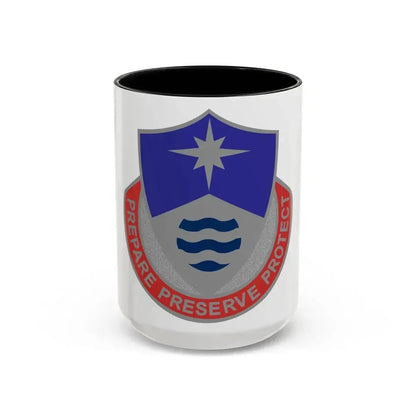 203 Personnel Services Battalion (U.S. Army) Accent Coffee Mug 15oz Black - Go Mug Yourself
