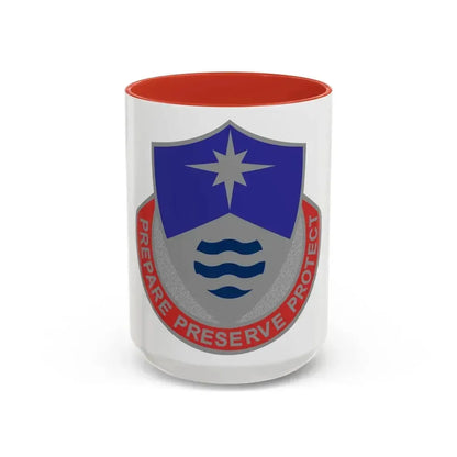 203 Personnel Services Battalion (U.S. Army) Accent Coffee Mug 15oz Red - Go Mug Yourself