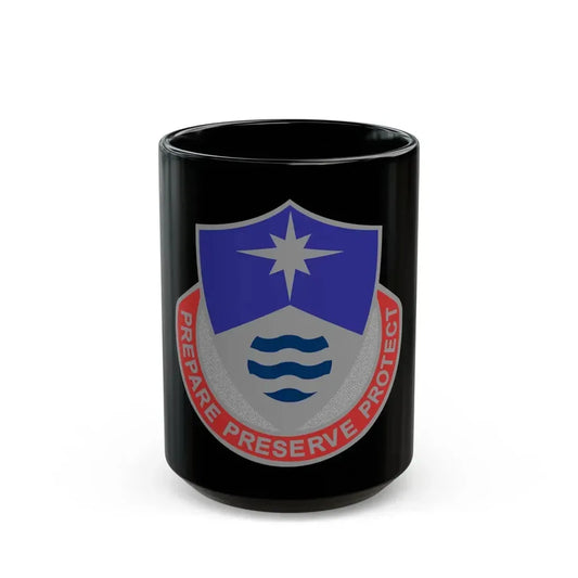 203 Personnel Services Battalion (U.S. Army) Black Coffee Mug 15oz - Go Mug Yourself