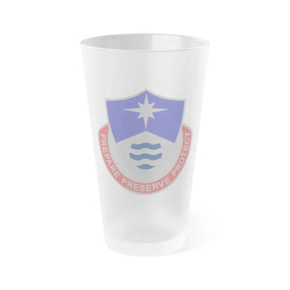203 Personnel Services Battalion (U.S. Army) Frosted Pint Glass 16oz Default Title - Go Mug Yourself