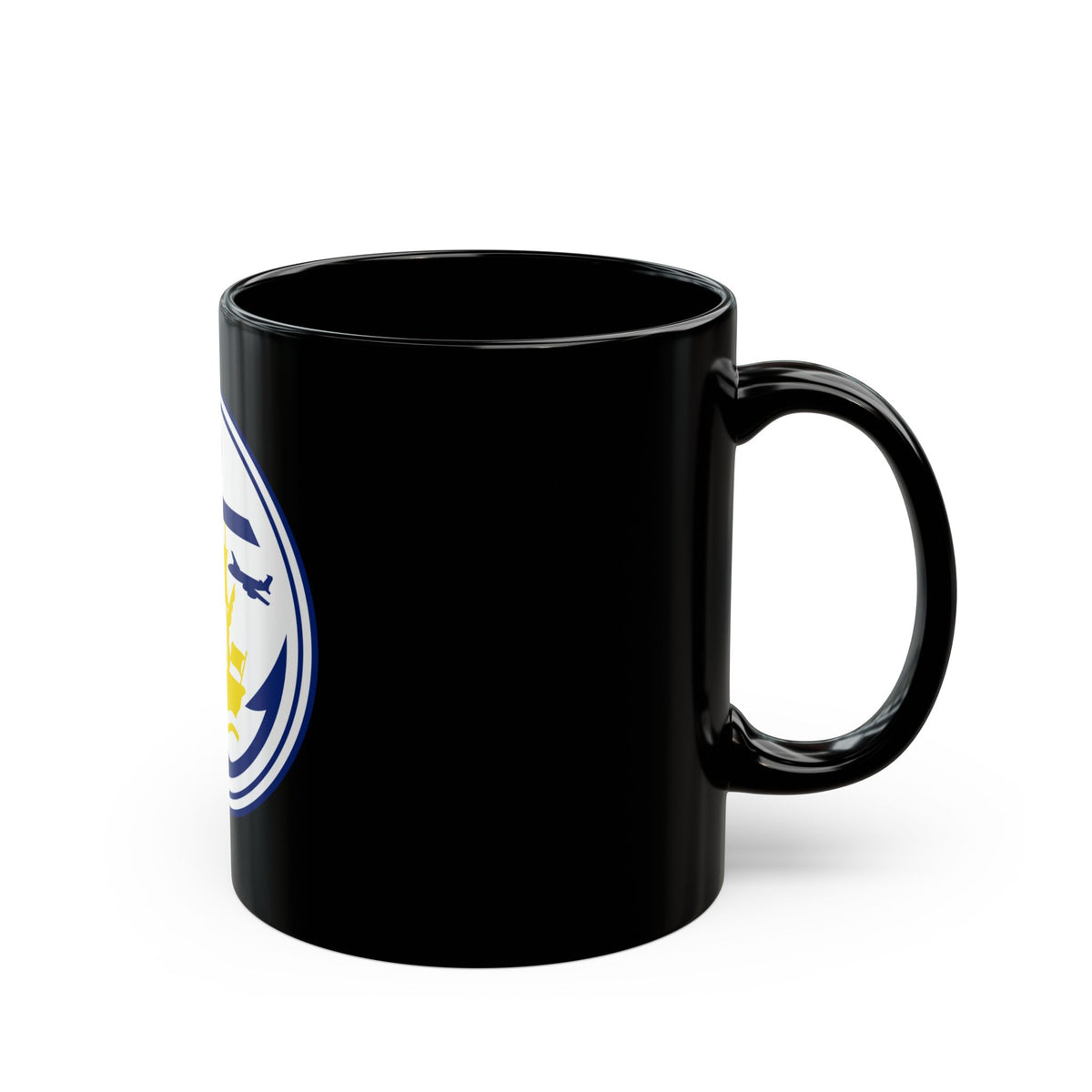 Seal of Anchorage Alaska - Black Coffee Mug