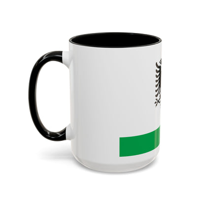 Albanian Coast Guard Ensign - Accent Coffee Mug