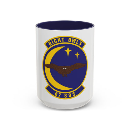 67 Special Operations Squadron AFSOC (U.S. Air Force) Accent Coffee Mug