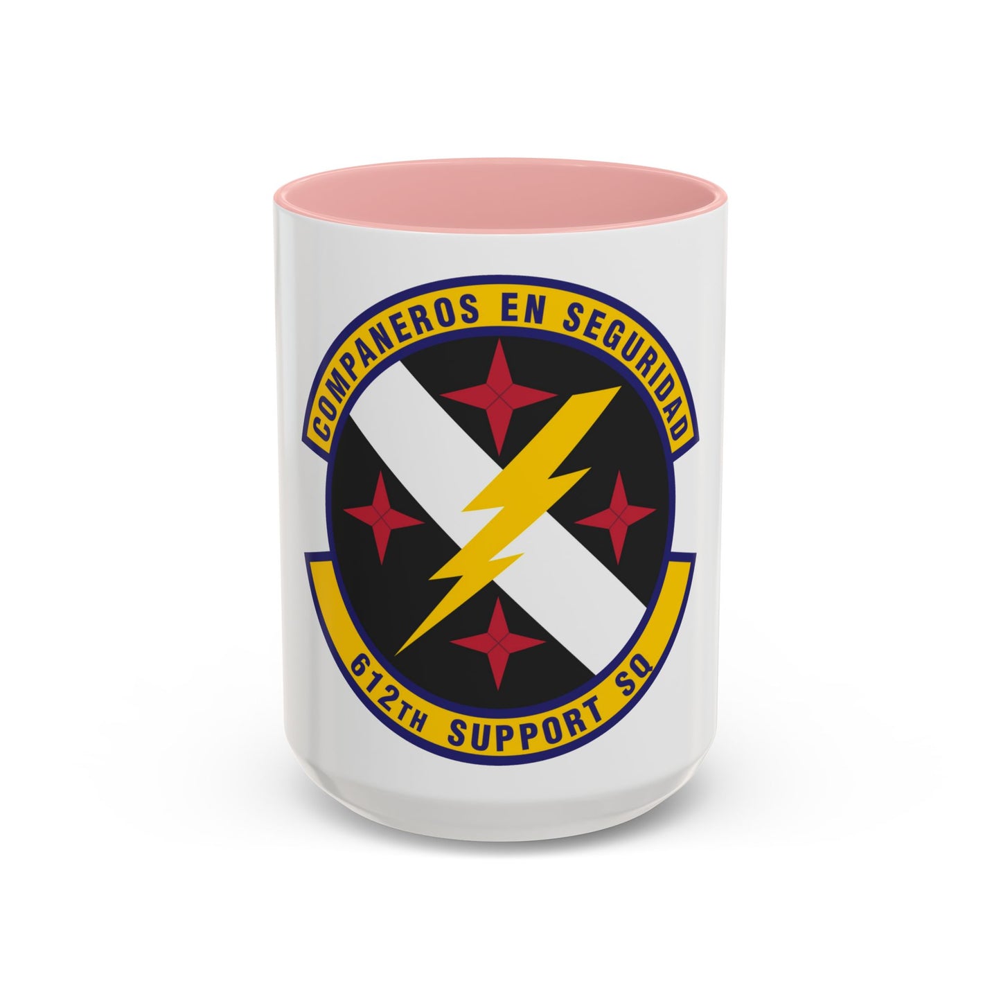 612th Support Squadron (U.S. Air Force) Accent Coffee Mug