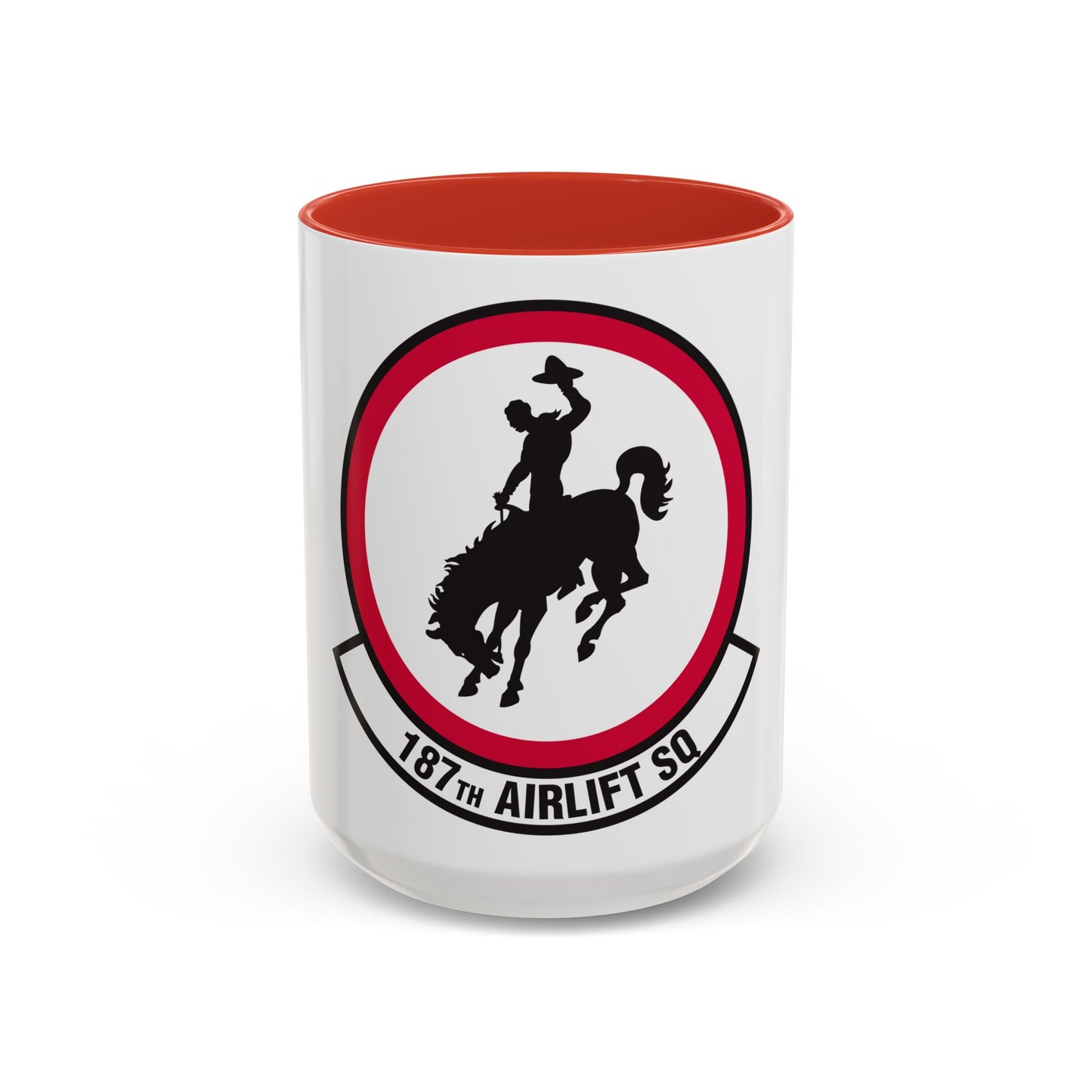 187 Airlift Squadron (U.S. Air Force) Accent Coffee Mug