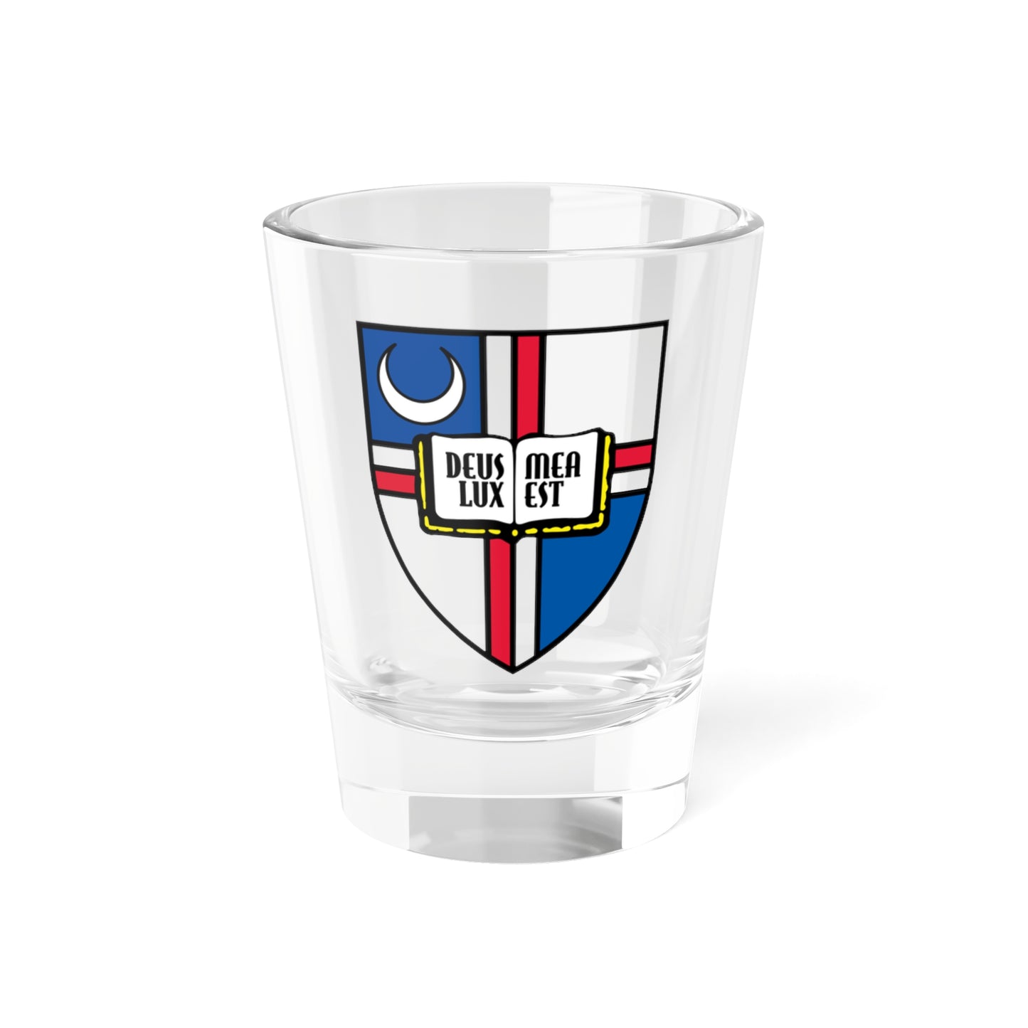 Logo of The Catholic University of America (United States) (Coat of Arms) Shot Glass 1.5oz