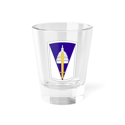 Verre à liqueur de la 354e Brigade des affaires civiles (armée américaine) 1,5 oz