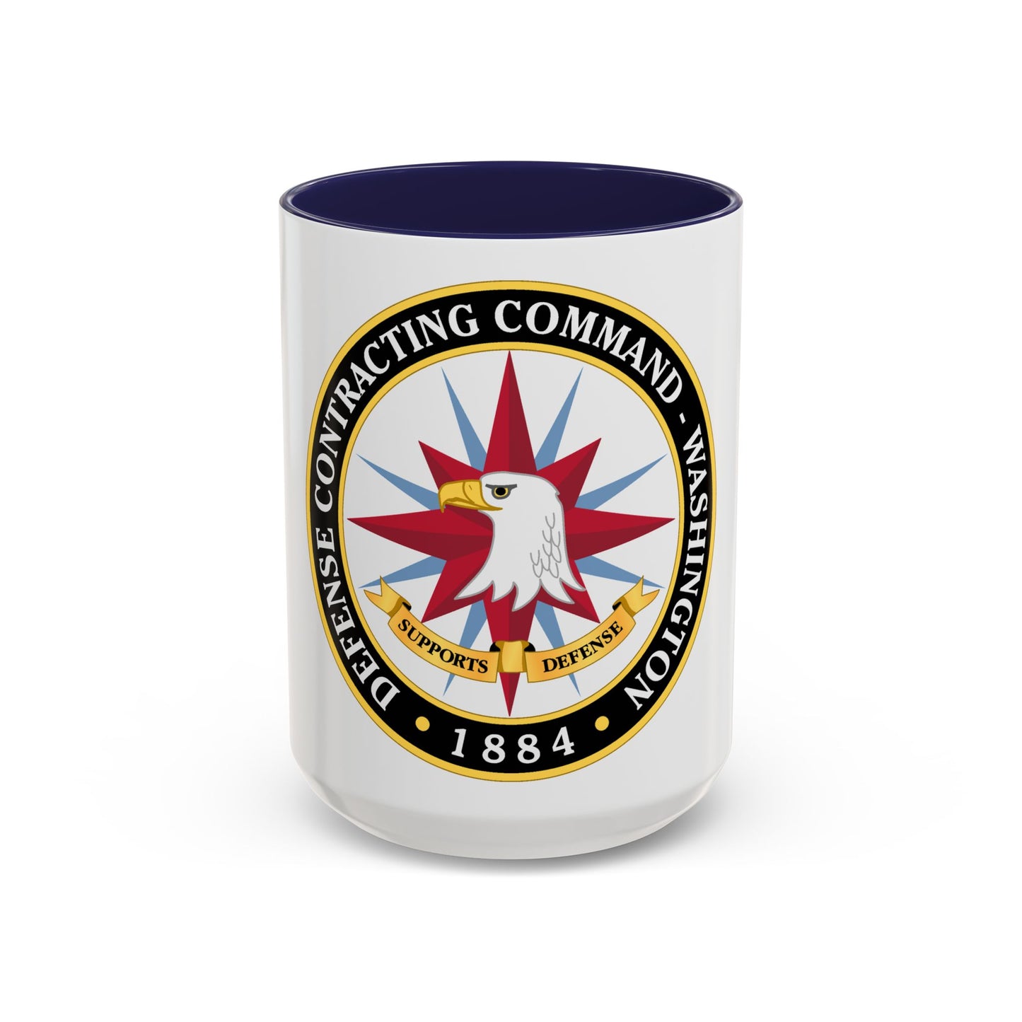 Defense Contracting Command Washington (U.S. Army) Accent Coffee Mug