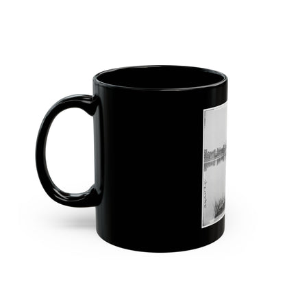 Richmond, Va. Ruined Buildings On Banks Of The Canal Basin (U.S. Civil War) Black Coffee Mug