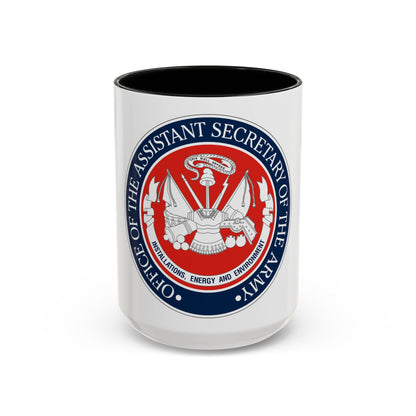 Installations Energy and Environment (U.S. Army) Accent Coffee Mug