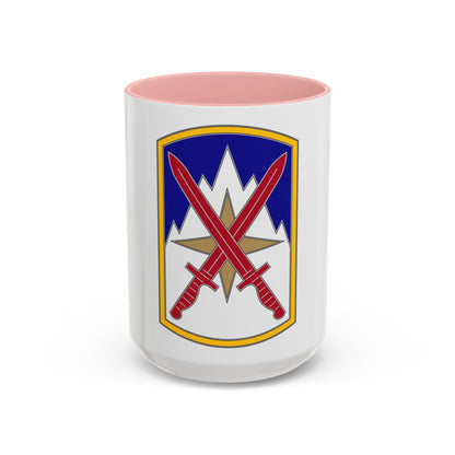 10 Sustainment Brigade (U.S. Army) Accent Coffee Mug