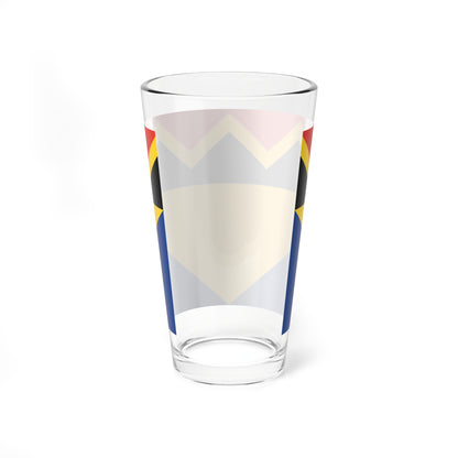 South Africa Flag Proposals 1993 Shortlist No.5 (South Africa) Pint Glass 16oz