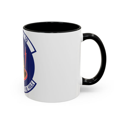 10th Missile SQ The First In The Hole (U.S. Air Force) Accent Coffee Mug