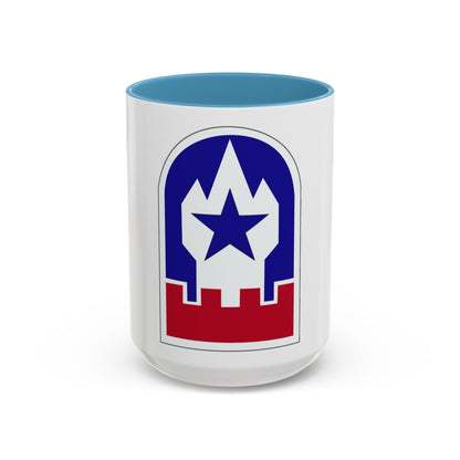 Engineer Command Europe (U.S. Army) Accent Coffee Mug