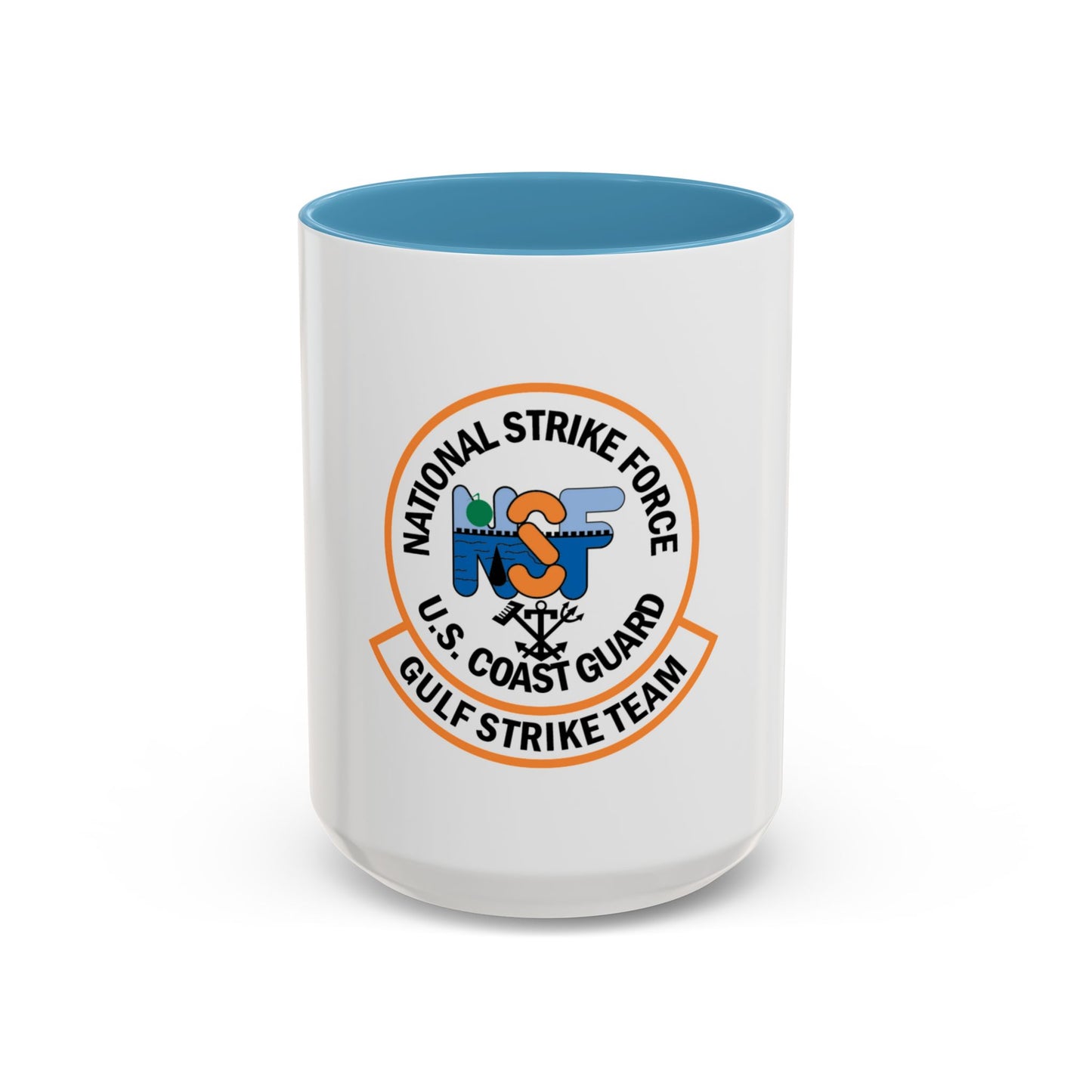 USCG Gulf Strike Team NSF (U.S. Coast Guard) Accent Coffee Mug